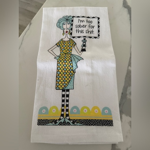 Set of 3 dish towels - Picture 2 of 4